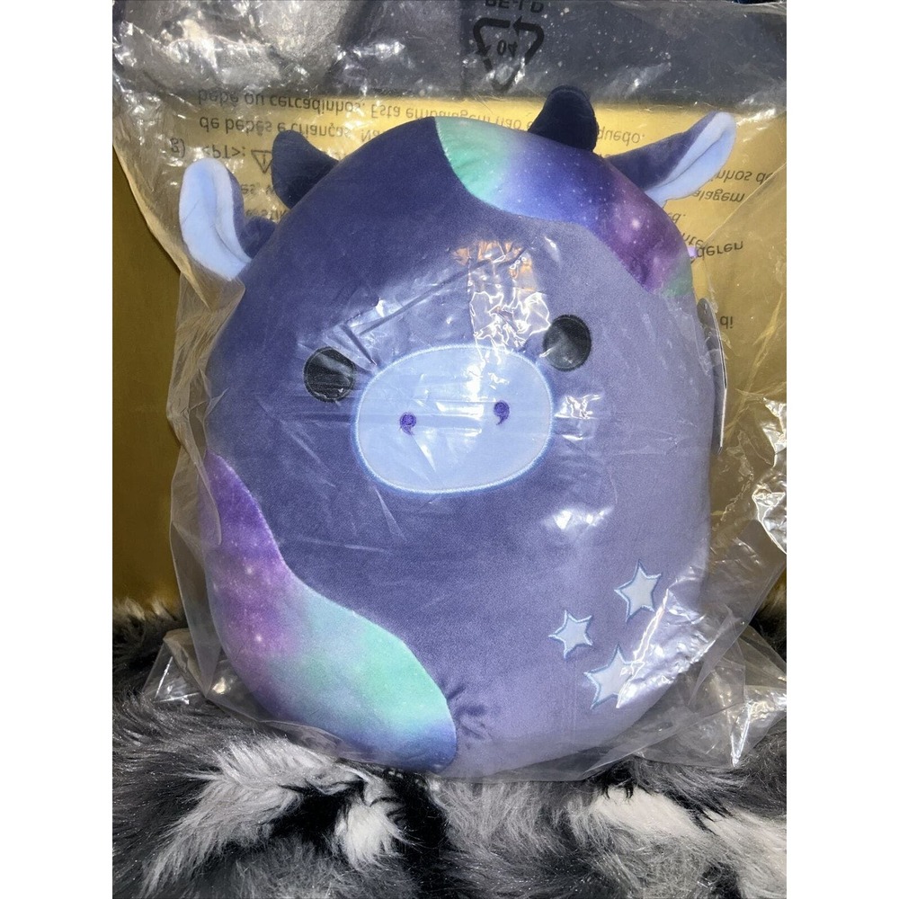 12” New Squishmallows Select Series Rivka the Blue Galaxy Cow